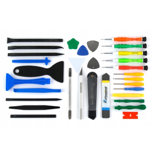 ZESTAW NARZĘDZI DO NAPRAWY TELEFONÓW TABLETÓW LAPTOPÓW OTWIERAK RT0100 32w1