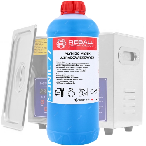 PŁYN DO MYJKI ULTRADZWIĘKOWEJ UNIWERSALNY SKUTECZNIE MYJĄCY 5L - SONIC 77