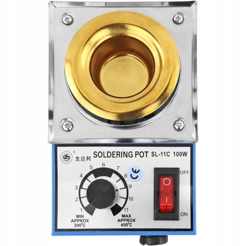 TYGIEL DO TOPIENIA CYNY TYGIELEK LUTOWNICZY SL-11C 38mm 100W 200-450C 300g
