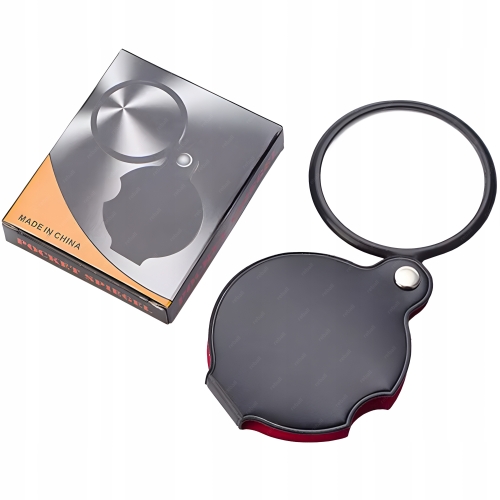 LUPA JUBILERSKA SZKŁO POWIĘKSZAJĄCE KIESZONKOWA SKŁADANA RT0345 8x50mm
