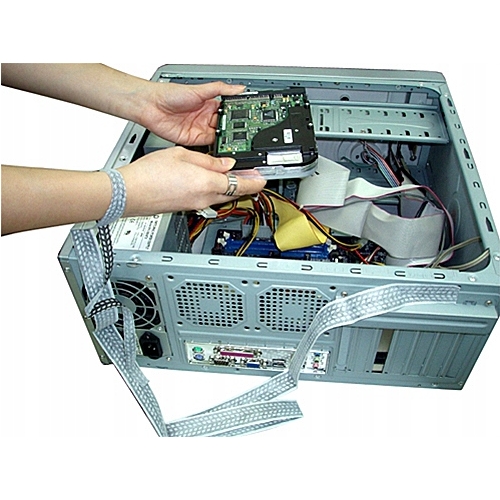 JEDNORAZOWA UZIEMIAJĄCA OPASKA ESD NA RĘKĘ 1,5m