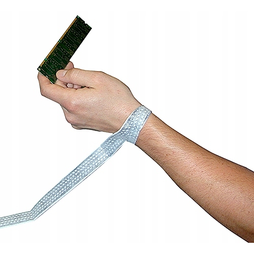 JEDNORAZOWA UZIEMIAJĄCA OPASKA ESD NA RĘKĘ 1,5m