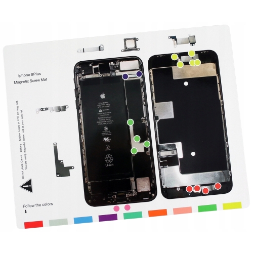 MATA MAGNETYCZNA SERWISOWA NA ŚRUBKI iPHONE 8+