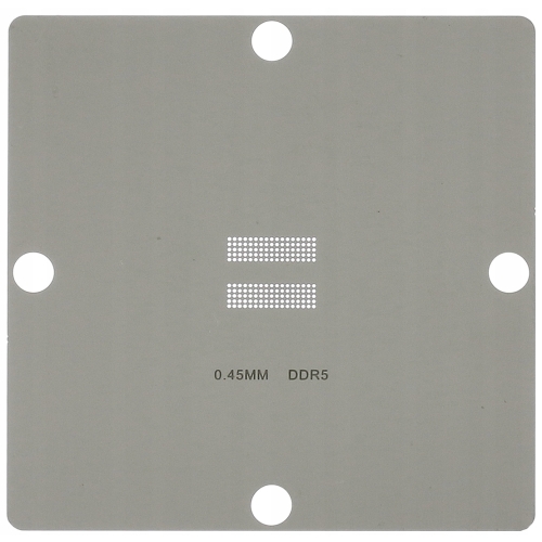 SITO DO STOLIK BGA DO UKŁADÓW PAMIĘCI DDR5 80mm HQ