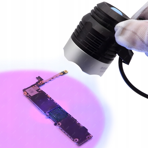 LAMPA UV LED ULTRAFIOLETOWA DO UTWARDZANIA LAKIERU SOLDERMASKI KLEJU RT417