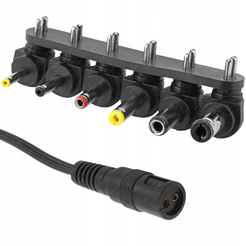 ZASILACZ STABILIZOWANY UNIWERSALNY 3V 4,5V 5V 6V 7,5V 9V 12V 30W 2,5A +USB