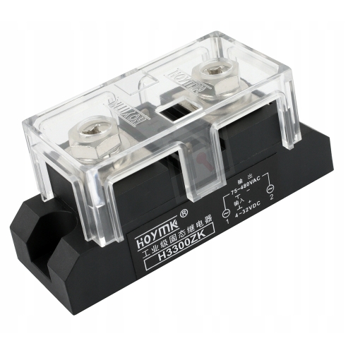 PRZEKAŹNIK PÓŁPRZEWODNIKOWY SSR 300A DC AC 1/3 FAZY HOYMK