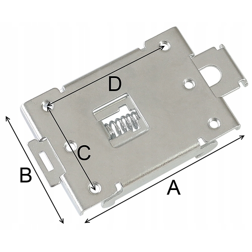 PRZEKAŹNIK FOTEK SSR - 40A DC-AC + UCHWYT SZYNA DIN TH35 45mm + PASTA TERMO