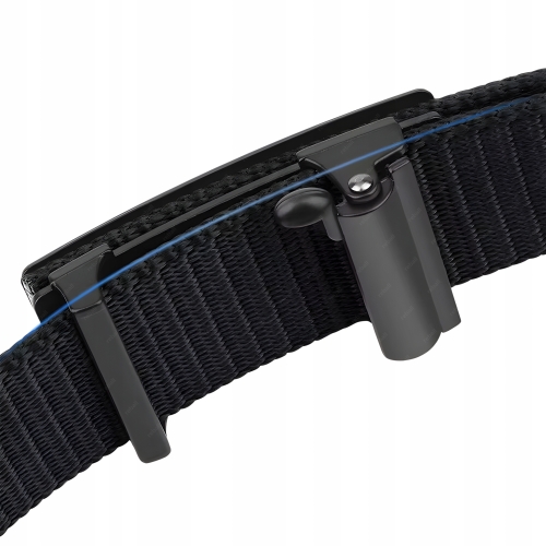 PASEK PAS TAKTYCZNY NYLON SURVIVAL KLAMRA KLASYCZNY CZARNY RT0408 120cm