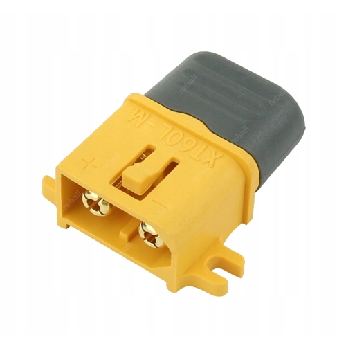 ZŁĄCZE AMASS XT60L WTYCZKA MĘSKA KONEKTOR ZŁĄCZE GNIAZDO BANANOWE Z OSŁONĄ