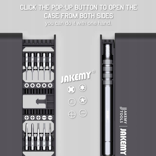 ZESTAW BITÓW IMBUS TORX PENTALOBE WKRĘTAK JM-8170