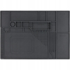 MATA SILIKONOWA IZOLACYJNA ORGANIZER 550x380mm