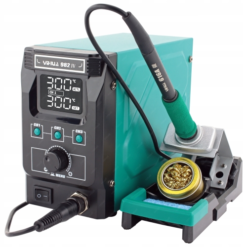 ZESTAW STACJA LUTOWNICZA YIHUA 982-IV 150W 2 KOLBY 6 GROTÓW C245 C210 XLv2