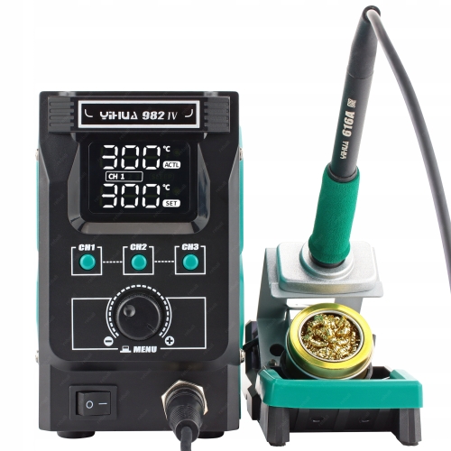 ZESTAW STACJA LUTOWNICZA YIHUA 982-IV 150W 2 KOLBY 6 GROTÓW C245 C210 XLv2