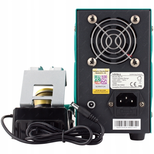 ZESTAW STACJA LUTOWNICZA YIHUA 982-IV 150W 2 KOLBY 6 GROTÓW C245 C210 XLv2