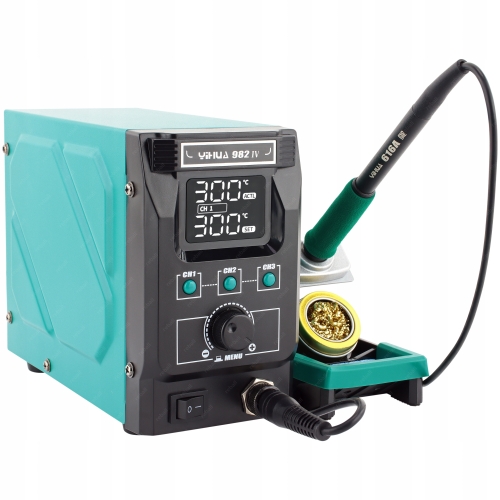 ZESTAW STACJA LUTOWNICZA YIHUA 982-IV 150W 2 KOLBY 6 GROTÓW C245 C210 XLv4
