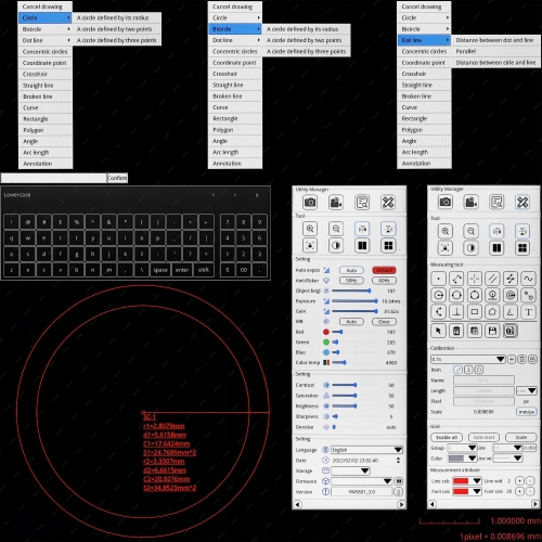 CYFROWY SERWISOWY MIKROSKOP DLA ELEKTORNIKA MECHANIC MC10B-B5 +MONITOR 11,6