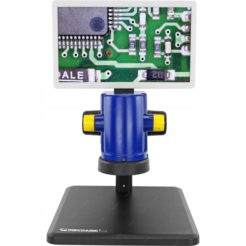 CYFROWY SERWISOWY MIKROSKOP DLA ELEKTORNIKA MECHANIC MC10B-B5 +MONITOR 11,6