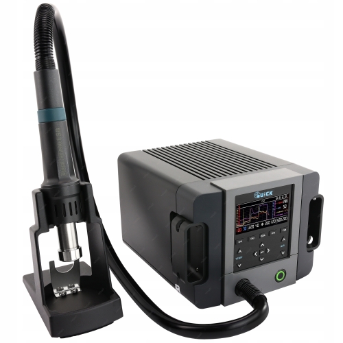ZESTAW STACJA LUTOWNICZA QUICK 861 PRO 1300W HOT AIR FUNKCJA AI + CYNA 18g