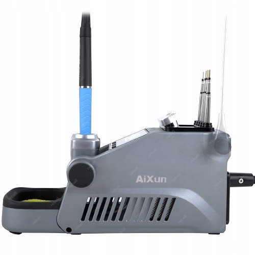 PRECYZYJNA STACJA LUTOWNICZA AIXUN T380 MOCNA 80W GROTY 2xC210 2xC115 USB-C