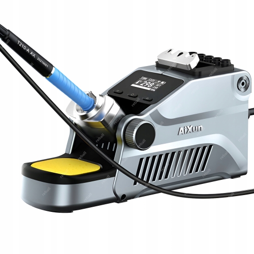 PRECYZYJNA STACJA LUTOWNICZA AIXUN T380 MOCNA 80W GROTY 2xC210 2xC115 USB-C