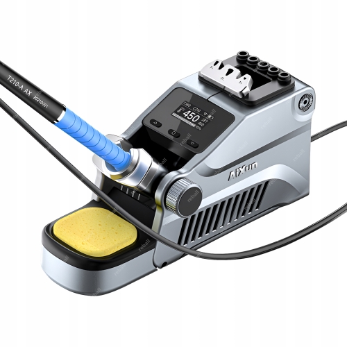 PRECYZYJNA STACJA LUTOWNICZA AIXUN T380 MOCNA 80W GROTY 2xC210 2xC115 USB-C