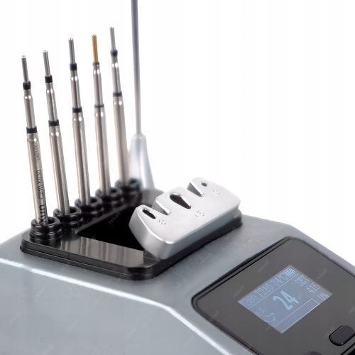 PRECYZYJNA STACJA LUTOWNICZA AIXUN T380 MOCNA 80W GROTY 2xC210 2xC115 USB-C