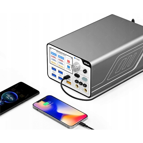 ZASILACZ LABORATORYJNY INTELIGENTNY AIXUN P3208 320W 32V/8A + KABLE IPHONE