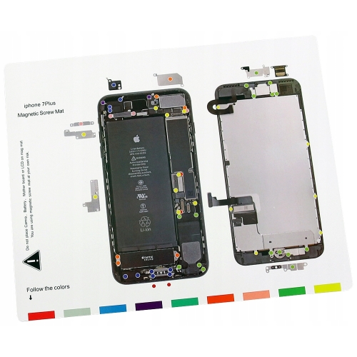 MATA MAGNETYCZNA SERWISOWA NA ŚRUBKI iPHONE 7+