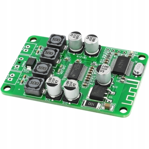 WZMACNIACZ AUDIO 2x15W TPA3110D2 BLUETOOTH KLASA D