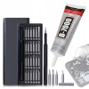 B7000 KLEJ MONTAŻOWY DOTYK 110ml+ WKRĘTAKI PENTALOBE 0,8 TRI-WING NINTENDO