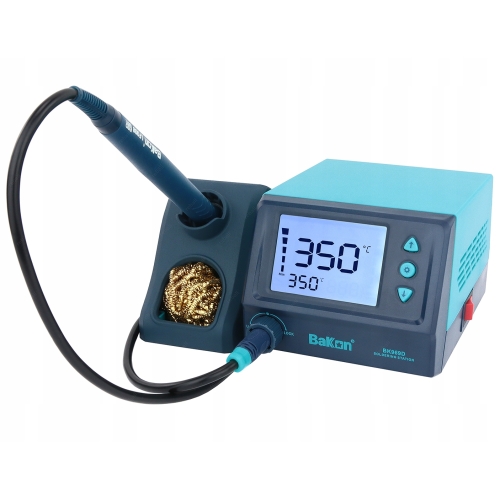 STACJA LUTOWNICZA BAKON BK969D 65W NA GROTY T12 T13 + ZESTAW 11 GROTÓW
