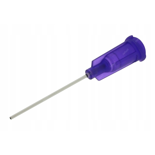IGŁA DOZOWNICZA PROSTA 1'' PŁYNY PASTY 21G 0,81mm