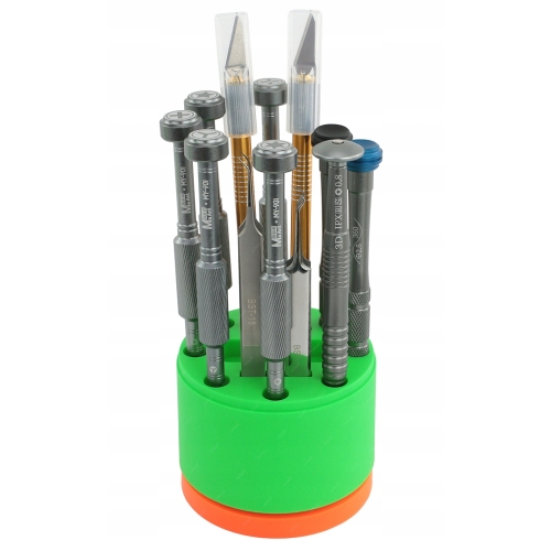 SUPER OBROTOWY STOJAK PINSETY PĘSETY WKRĘTAKI ŚRUBOKRĘTY GROTY T12 INNE