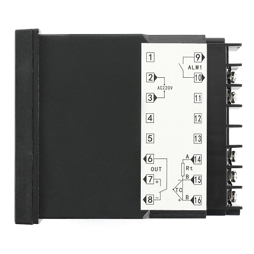 STEROWNIK REGULATOR TEMPERATURY RKC C 900 RKC REX-C900FK02-M*AN 230V RELAY