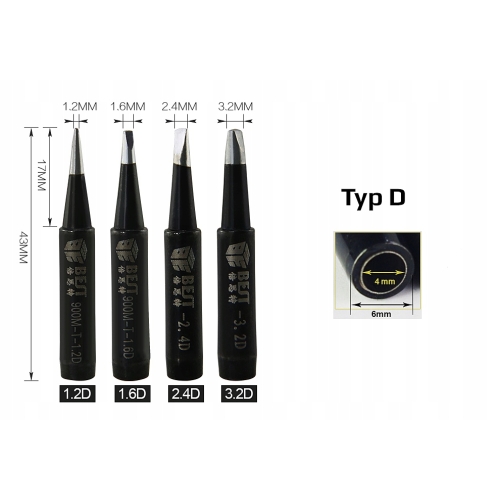 GROTY 900M ZESTAW 10szt. SERIA *V-IRON GT* BLACK-HQ BEST CZARNE WYTRZYMAŁE