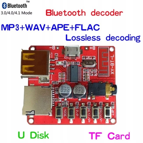 MODUŁ ODTWARZACZA MP3 WAV FLAC BLUETOOTH XY-BT-L