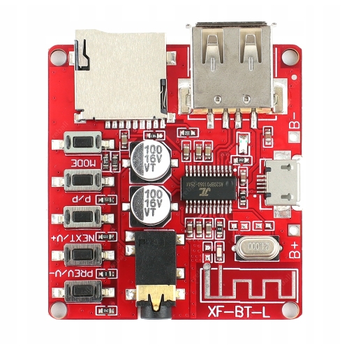 MODUŁ ODTWARZACZA MP3 WAV FLAC BLUETOOTH XY-BT-L