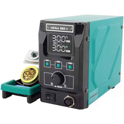 ZESTAW STACJA LUTOWNICZA YIHUA 982-IV 150W 2 KOLBY 6 GROTÓW C245 C210 XXLv3