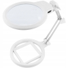 DUŻA LUPA NUMIZMATYCZNA SZKŁO POWIĘKSZAJĄCE SKŁADANA 2X130mm +6X26mm +2xLED