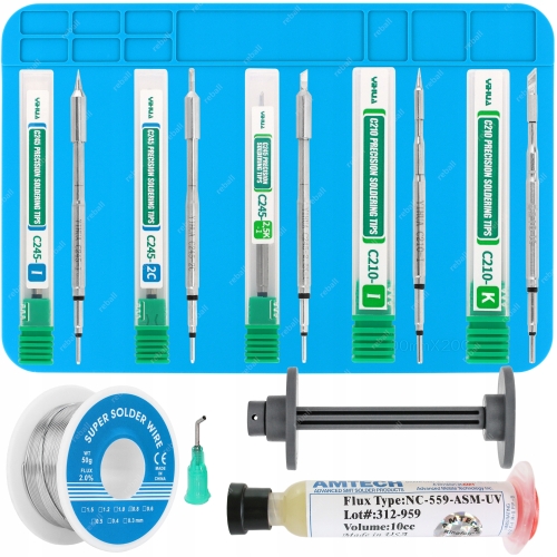 ZESTAW STACJA LUTOWNICZA YIHUA 982-I 120W 2 KOLBY GROTY C245 C210 450C XLv1