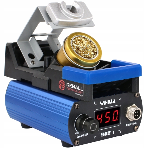 ZESTAW STACJA LUTOWNICZA YIHUA 982-I 120W 2 KOLBY GROTY C245 C210 450C XLv1