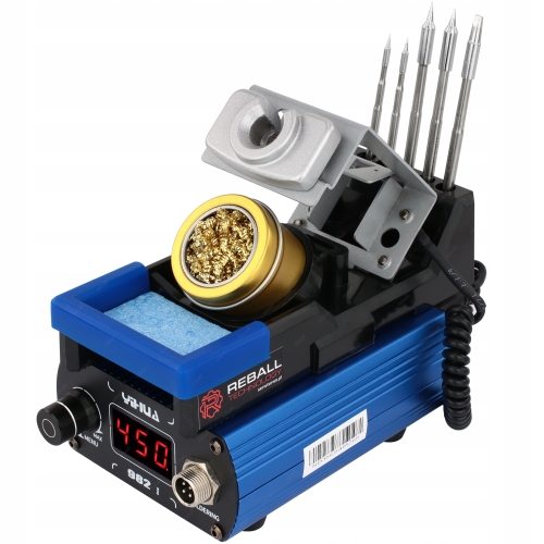 ZESTAW STACJA LUTOWNICZA YIHUA 982-I 120W 2 KOLBY GROTY C245 C210 450C XLv1