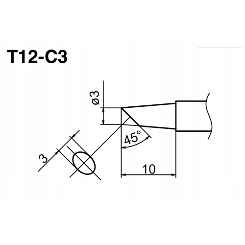 GROT DO LUTOWNIC BAKON AOYUE JBC YIHUA SUGON AIXUN HAKKO T12-C3 T12-3C