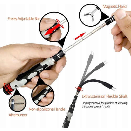 B7000 KLEJ MONTAŻOWY LCD 50ml+ NARZĘDZIA WKRĘTAKI ZESTAW XL WYMIANA SZYBKI