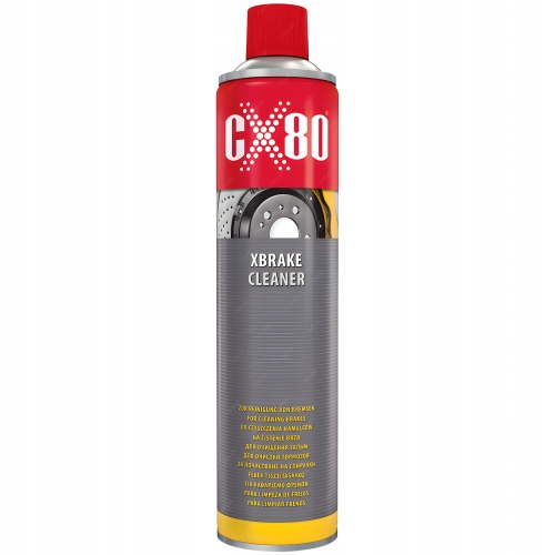 PREPARAT DO CZYSZCZENIA MYCIA HAMULCÓW CX80 XBRAKE 600ml ODTŁUSZCZACZ