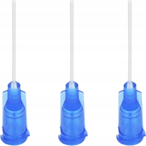 3x IGŁA DOZOWNICZA PLASTIKOWA PASTY 22G 0,72mm 1'