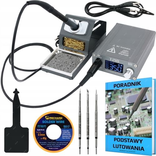 STACJA LUTOWNICZA PRECYZYJNA OSS TEAM T210 C210-I 75W 350*C 2sek 3szt C210