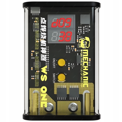 PUNKTOWA MINI ZGRZEWARKA OGNIW DETEKTOR ZWARĆ MECHANIC WS ONE SHORT KILLER