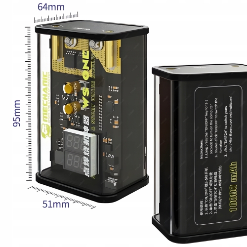 PUNKTOWA MINI ZGRZEWARKA OGNIW DETEKTOR ZWARĆ MECHANIC WS ONE SHORT KILLER